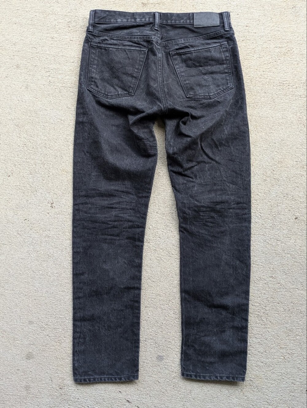 RRL Ralph Lauren Black Slim Narrow Jeans - Picture 8 of 11
